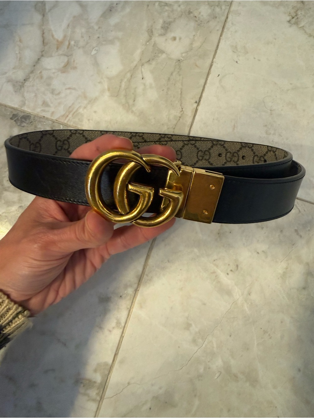 GG Marmont reversible belt